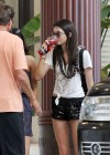 Kendall Jenner - Leggy Outside Her Hotel in Hawaii